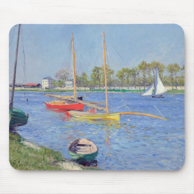 Tapis De Souris Gustave Caillebotte - La Seine à Argenteuil (Devant)