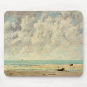 Tapis De Souris Gustave Courbet   la mer calme