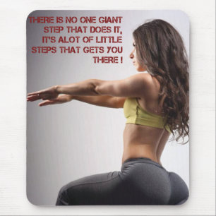 Tapis De Souris Gymnase de motivation de culturisme