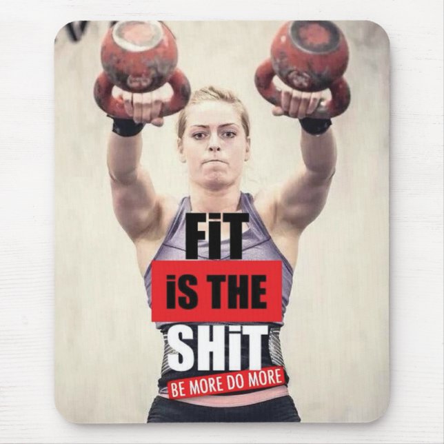Tapis De Souris Gymnase Motivationnelle (Devant)