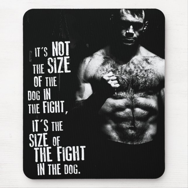 Tapis De Souris Gymnase Motivationnelle (Devant)