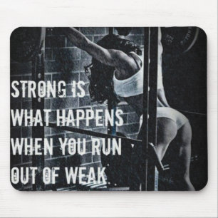 Tapis De Souris Gymnase Motivationnelle