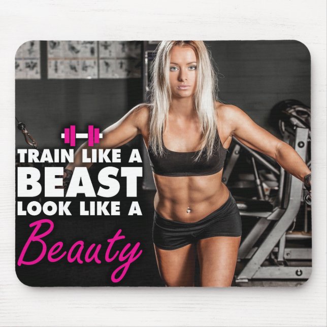 Tapis De Souris Gymnase Motivationnelle (Devant)