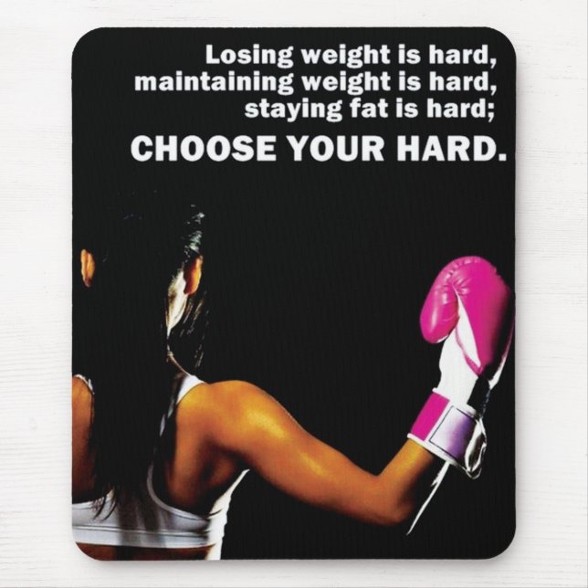 Tapis De Souris Gymnase Motivationnelle (Devant)