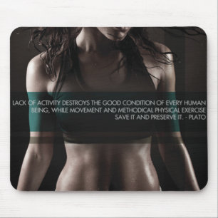 Tapis De Souris Gymnase Motivationnelle