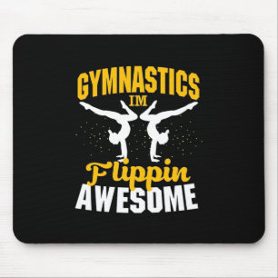 Tapis De Souris Gymnastique Je Suis Flippin Awesome