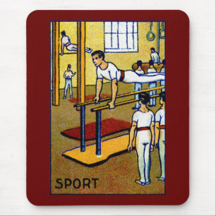 Tapis De Souris Gymnastique masculine 1910