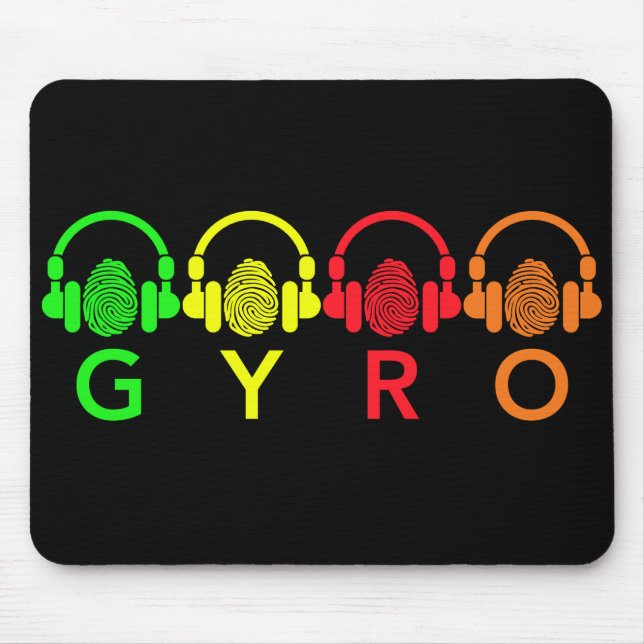 Tapis De Souris GYRO Magnet (Devant)