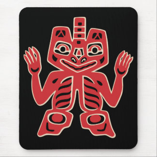 Tapis De Souris Haida Totem Design Mousepad