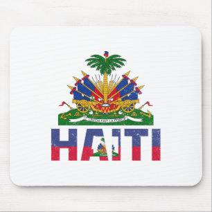 Tapis De Souris Haïti Indépendance Drapeau haïtien Jour Drapeau ha