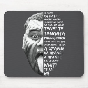 Tapis De Souris Haka Nouvelle-Zélande Maori Nouvelle-Zélande Fans