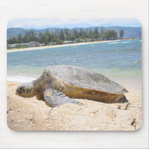 Tapis De Souris Haleiwa Honu le jour passé