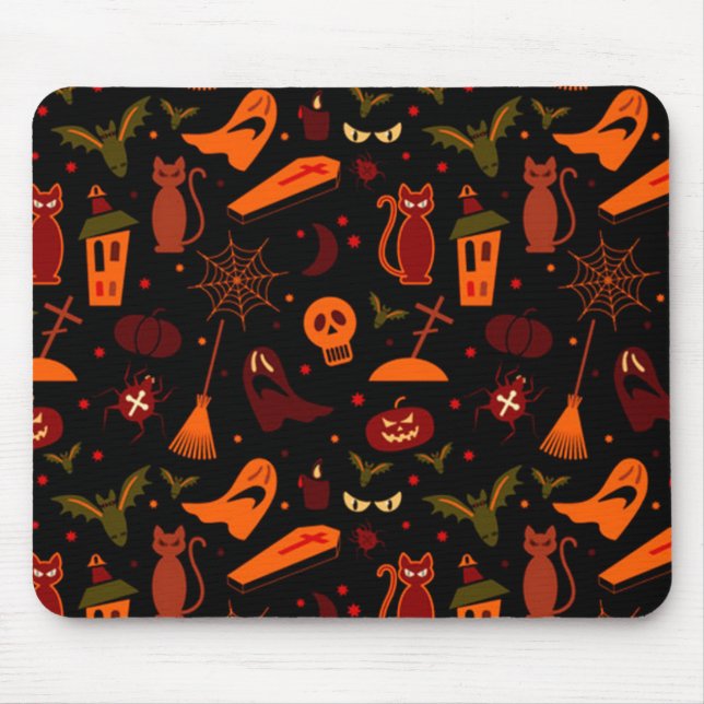 Tapis De Souris Halloween (Devant)