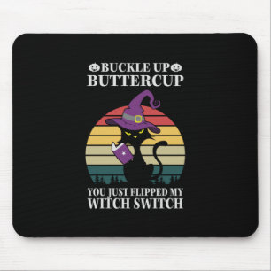 Tapis De Souris Halloween Buckle Up Butter Cup Birthday