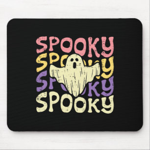 Tapis De Souris Halloween Éffrayant Fantôme Rétro Costume Super Fe