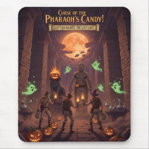 Tapis de souris Halloween égyptien