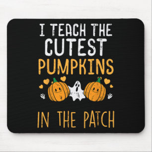 Tapis De Souris Halloween Enseignant Cutest Citrouille Fall Costu