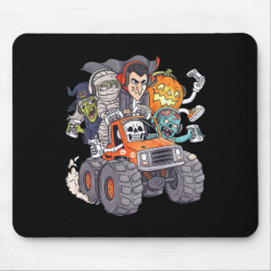Tapis De Souris Halloween Gamer Skeleton