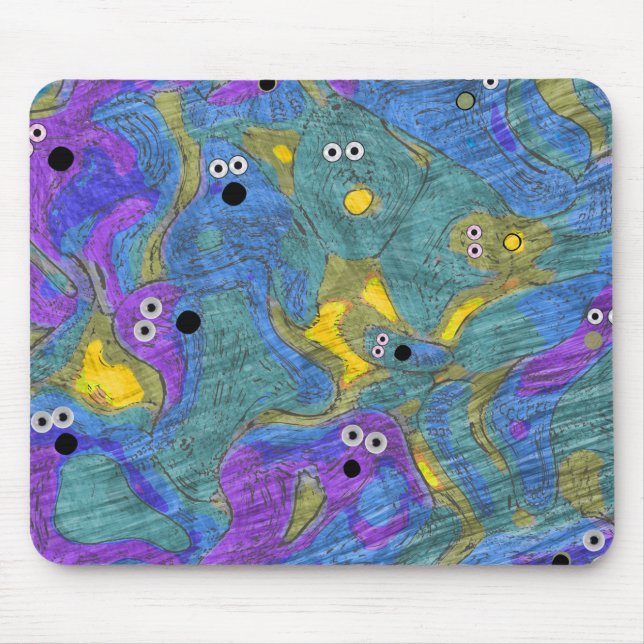 Tapis De Souris Halloween Ghost (Devant)