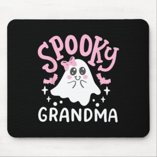 Tapis De Souris Halloween grand-mère grand-mère drôle