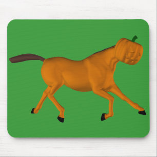 Tapis De Souris Halloween Horse
