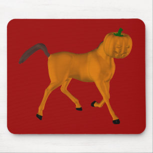 Tapis De Souris Halloween Horse