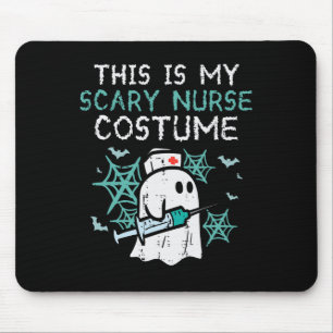 Tapis De Souris Halloween Mon Costume Infirmière Effrayant Costume