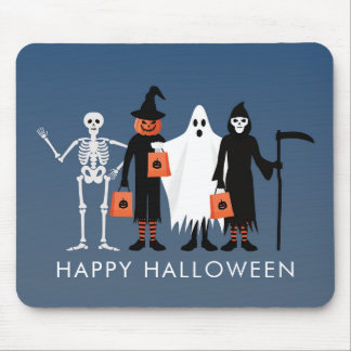 Tapis de souris Halloween pour les enfants qui fon