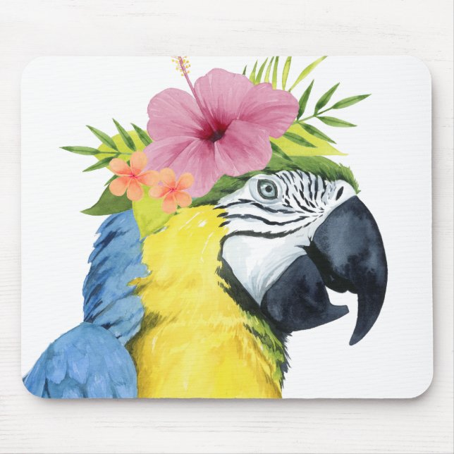 Tapis De Souris Halo tropical - Perroquet (Devant)