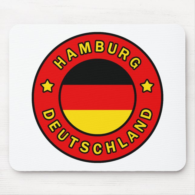 Tapis De Souris Hambourg Deutschland (Devant)