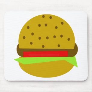 Tapis De Souris hamburger restauration restauration rapide burger