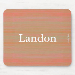 Tapis De Souris HAMbWG - Plaque de souris - Laver orange ciel bril