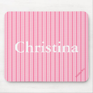 Tapis De Souris HAMbyWG - Cartouche de souris - Bande rose