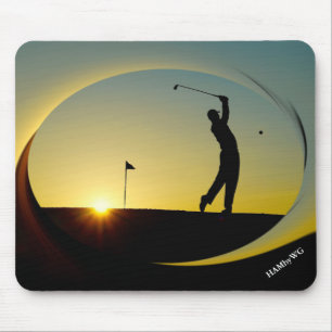 Tapis De Souris HAMbyWG - Pad de souris - Golfeur à Dusk