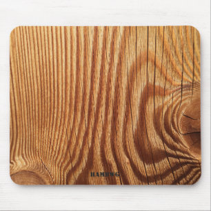 Tapis De Souris HAMbyWG - Plaque de souris - Image en bois - natur