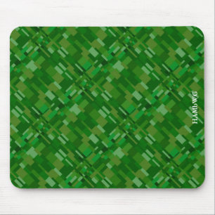 Tapis De Souris HAMbyWG - Plaque de souris - Vert graphique modern
