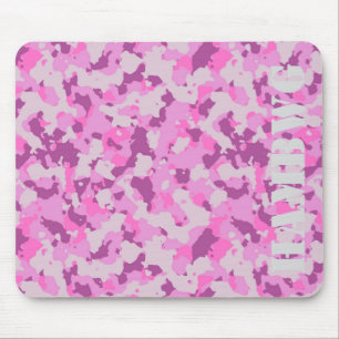 Tapis De Souris HAMbyWG - Plaquette de souris - Camouflage rose