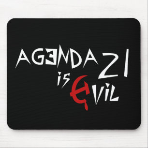 Tapis De Souris Hammer Sickle Agenda 21 is Evil