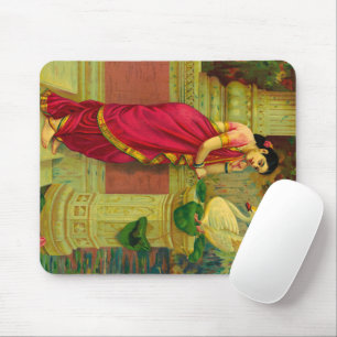 Tapis De Souris Hamsa et Damayanti par Raja Ravi Varma