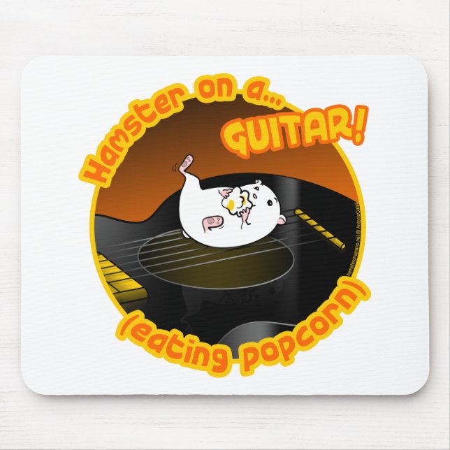 Tapis De Souris Hamster de guitare (Devant)