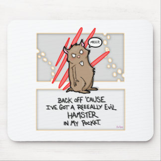 Tapis De Souris Hamster mauvais ! Mouspad