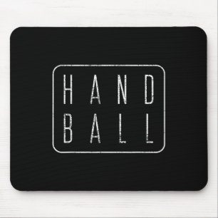 Tapis De Souris Handball Vintage Joueur cadeau Tee