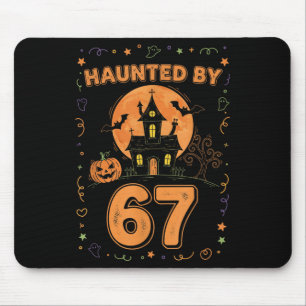 Tapis De Souris Hanté par 67 drôles d'Halloween
