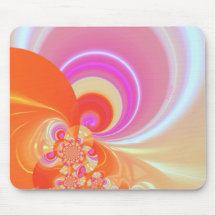 Happilicious Orange mousepad
