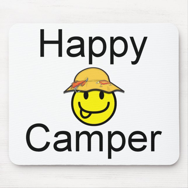 Tapis De Souris Happy Camper (Devant)