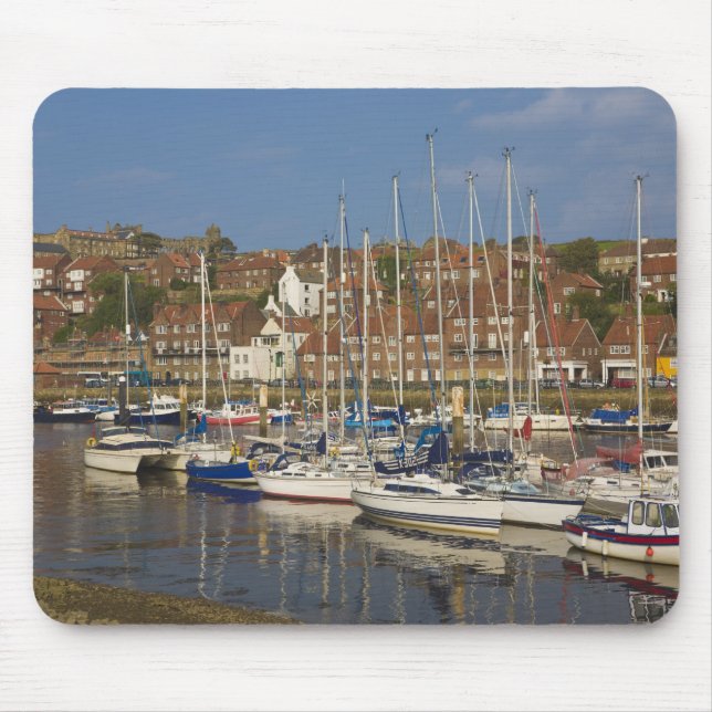 Tapis De Souris Harbour, Whitby, North Yorkshire, Angleterre (Devant)
