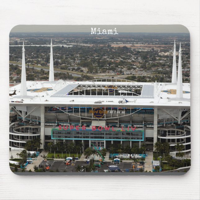 Tapis De Souris Hard Rock Stadium, Miami Floride (Devant)