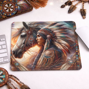 Tapis De Souris Harmonie de l'Esprit et du Cheval