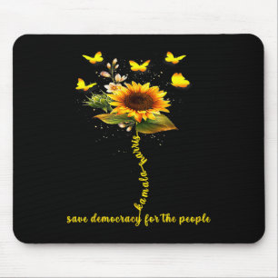 Tapis De Souris Harris 2024 Sunflower Sauver La Démocratie Pour Le