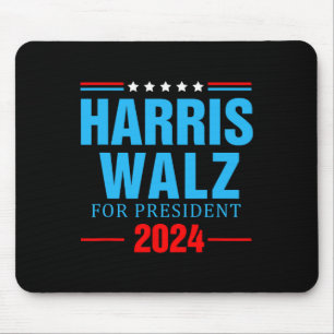 Tapis De Souris Harris Tim WAlzheimer Pour Président 2024